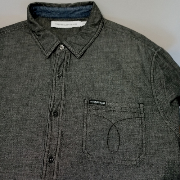 CALVIN KLEIN JEANS Denim Shirt - Picture 9 of 9